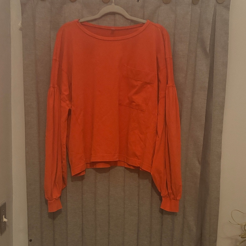 FP Movement by Free People Orange Long Sleeve Top